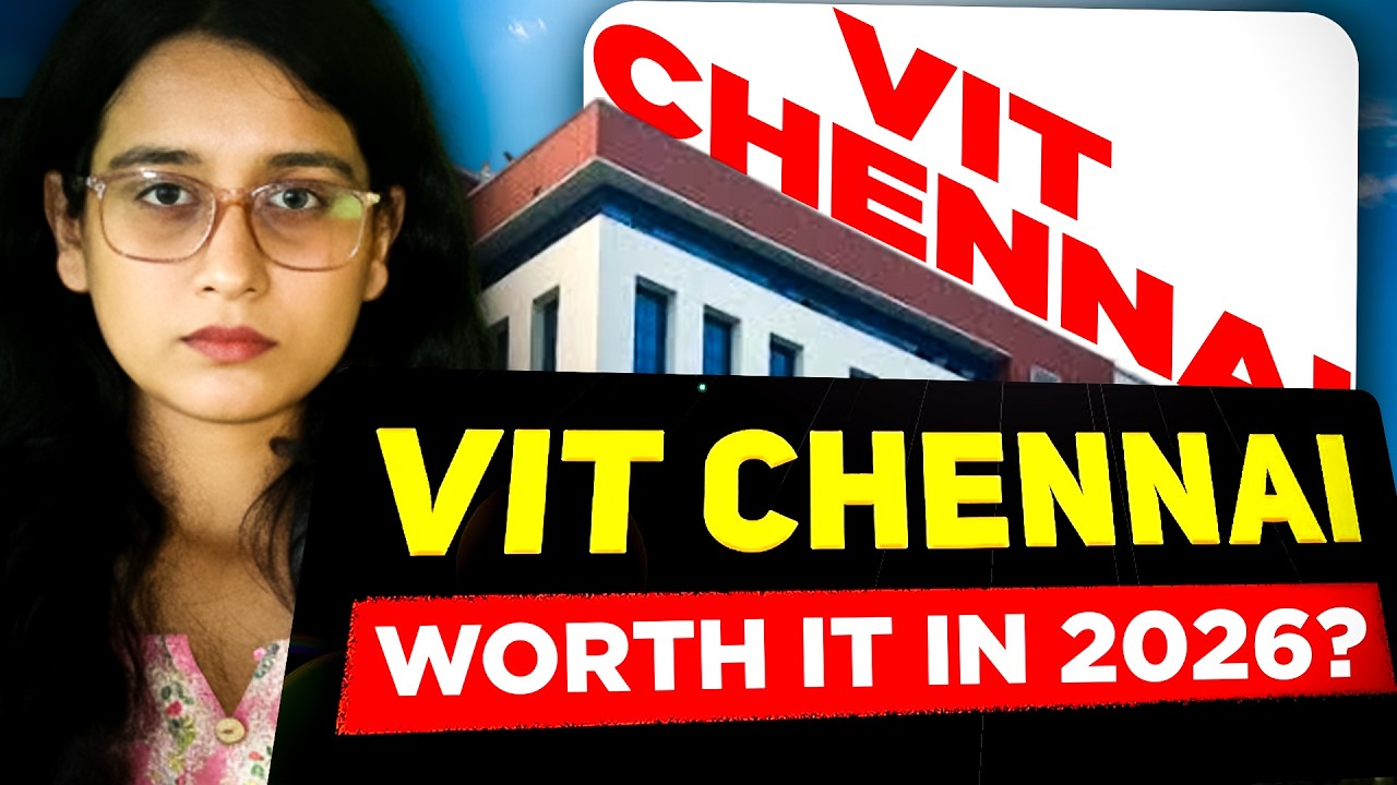 VIT Chennai BTech Full Review🤯 | Before Choosing VIT Chennai Watch This Video!⚡| VITEEE Exam  #btech