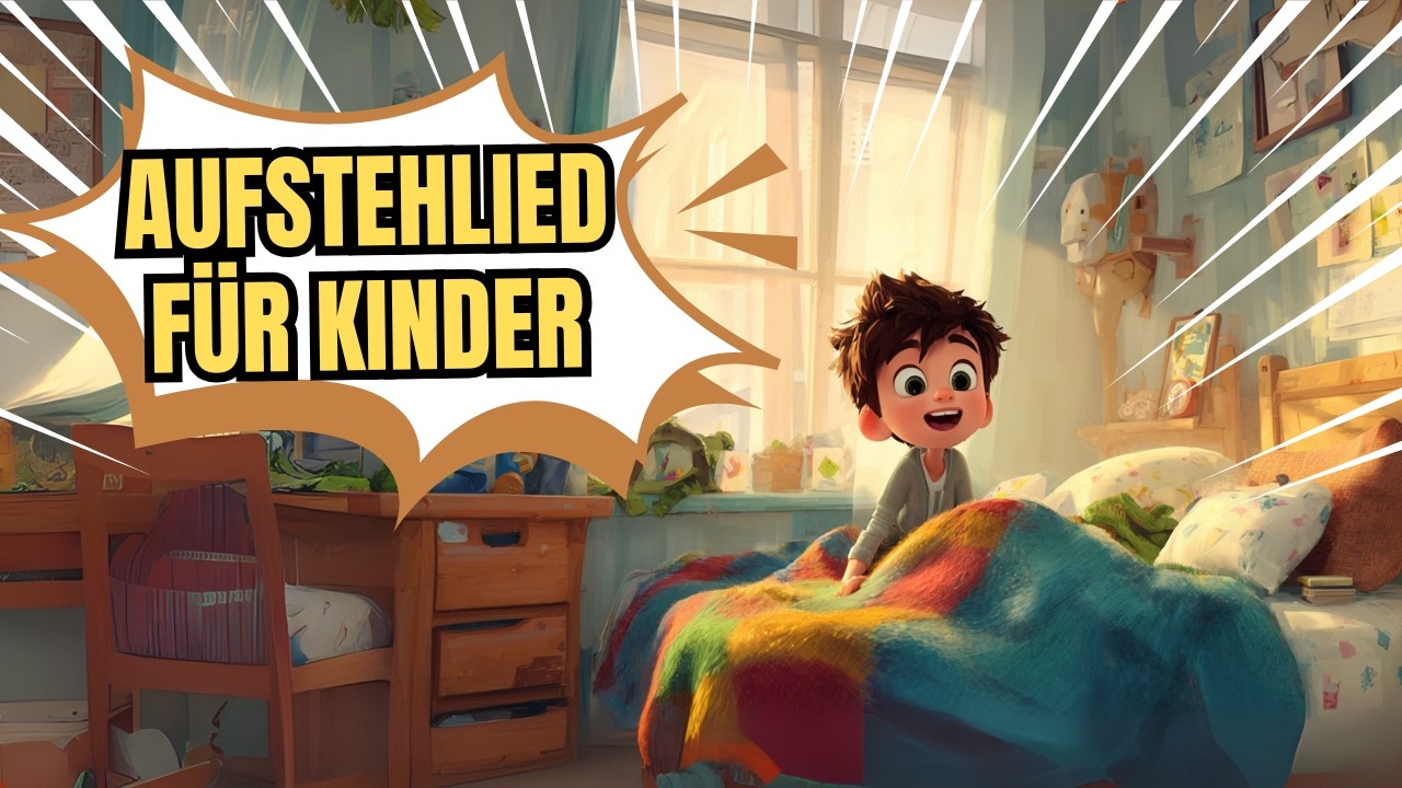 Guten-Morgen-Lied f&uuml;r Kinder &ndash; AUFSTEHEN! 🌞 Fr&ouml;hlich, motivierend & zum Mitsingen