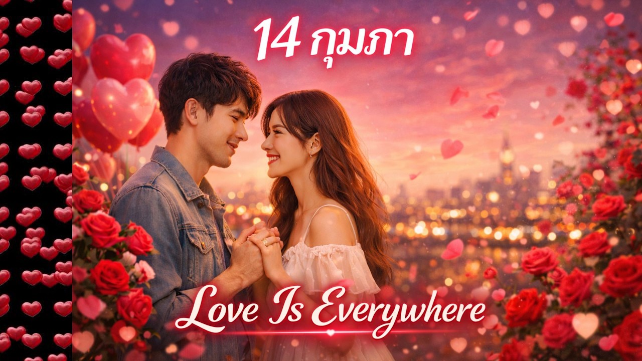 14 กุมภา Love Is Everywhere | เพลงวันวาเลนไทน์ ความรักทุกรูปแบบ | Goowiset AI
