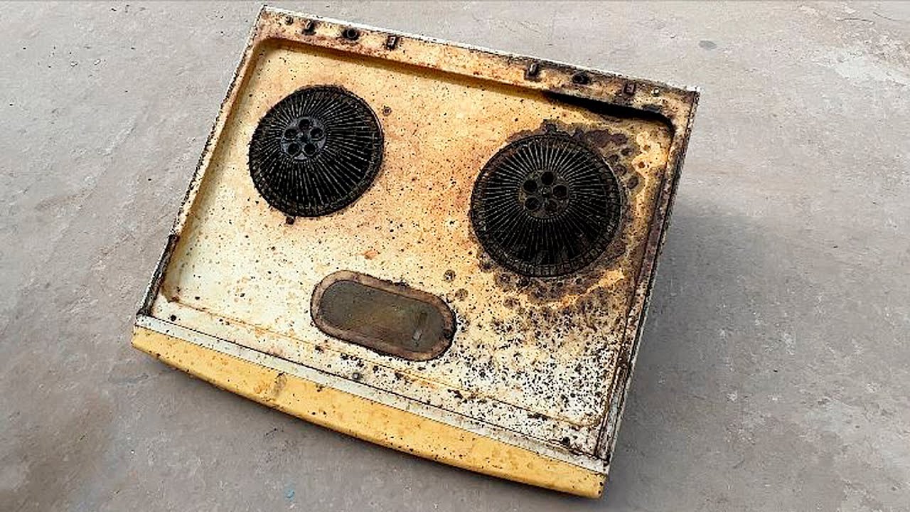 The mechanic refused to repair, restore 20 years old sakura exhaust fan