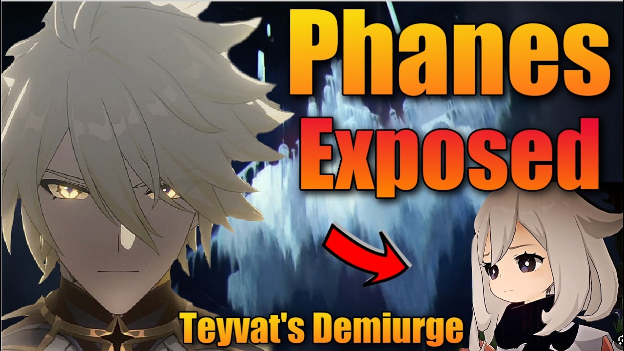 The First Descender Phanes Exposed, Truth About Teyvat & Paimon Identity - Genshin 6.6 Lore & Theory