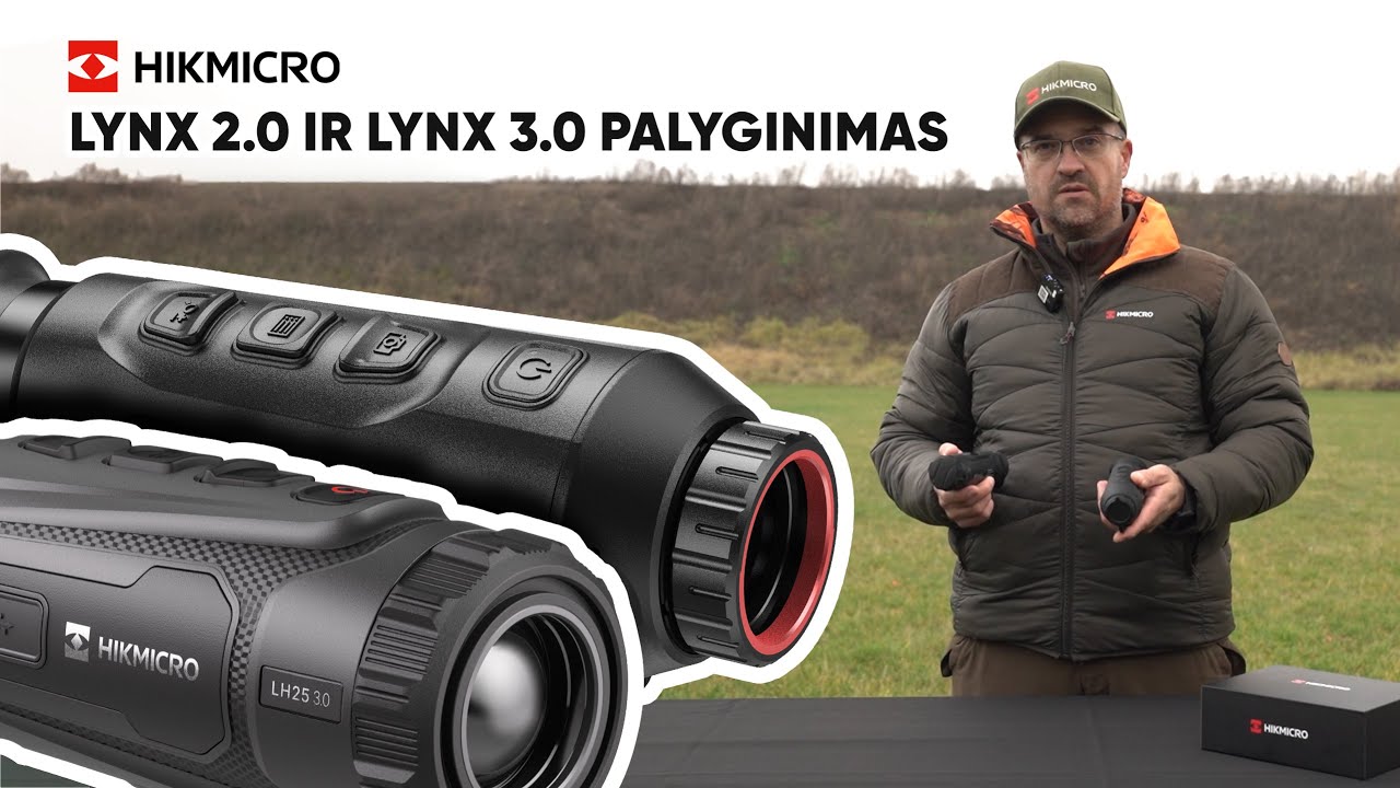 HIKMICRO LYNX 3.0 apžvalga, palyginimas