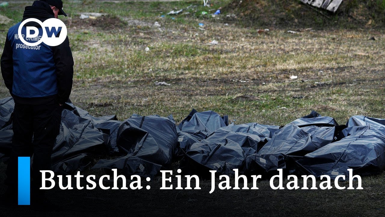 Butscha: Das Symbol der Verbrechen an der Zivilbevölkerung im Ukrainekrieg | DW Nachrichten