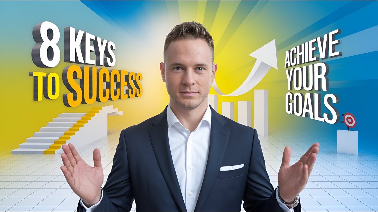 8 Proven Keys to Success in Life  | How to achieve your goals  | 8 Steps to Fulfillment and Success