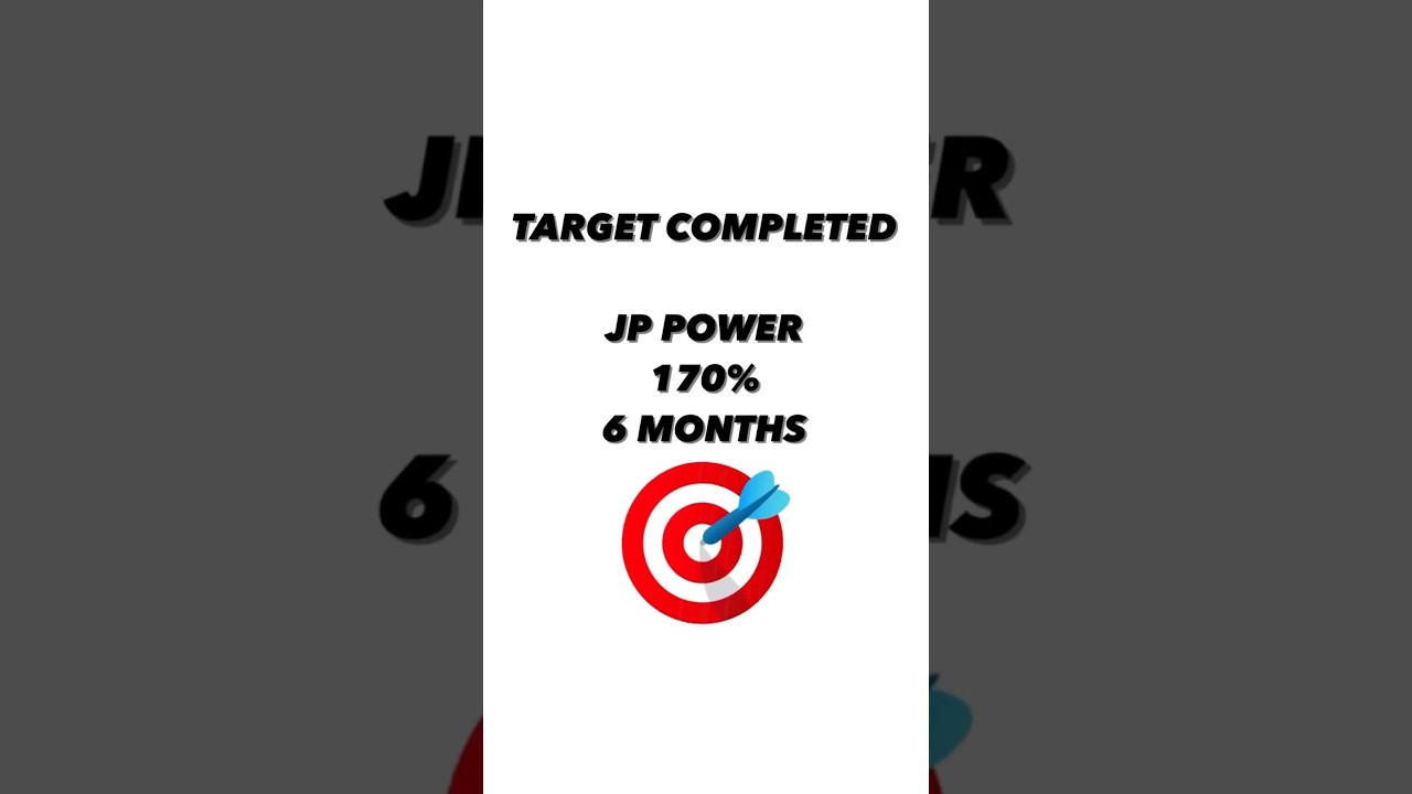 JP POWER short term target completed  💥 .....#yoginomics  #trading #nifty #indianstockmarket