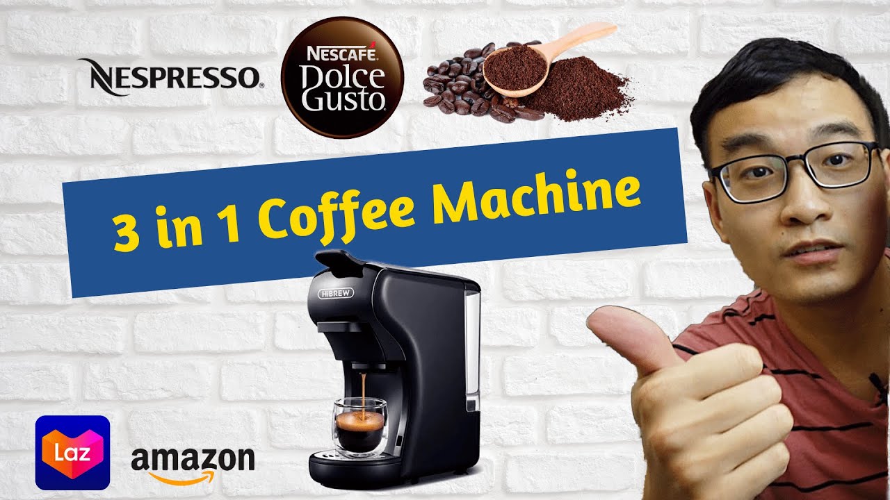 Updated 2025 Best Budget Coffee Maker Under RM350/100 USD | Dolce Gusto, Nespresso | HiBREW ST-504