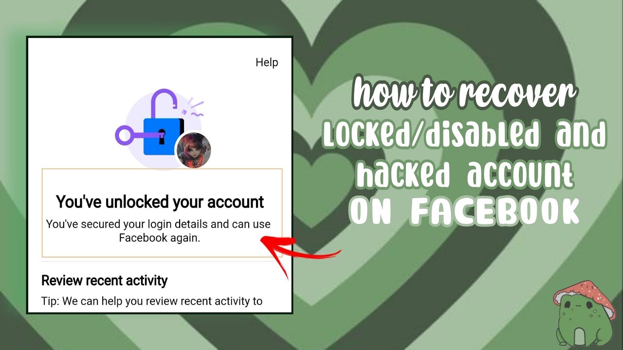 how to recover locked/disabled/hacked account on facebook (easy way)