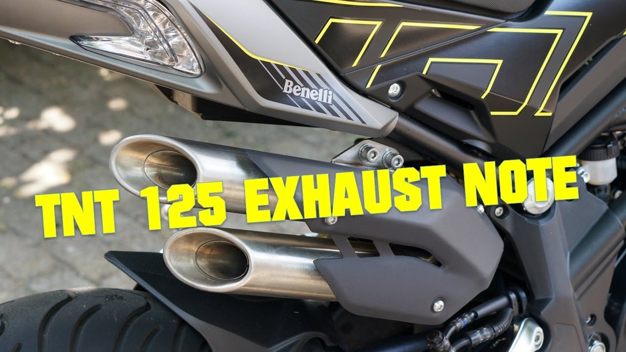 2023 BENELLI TNT 125 - EXHAUST SOUND (STOCK)