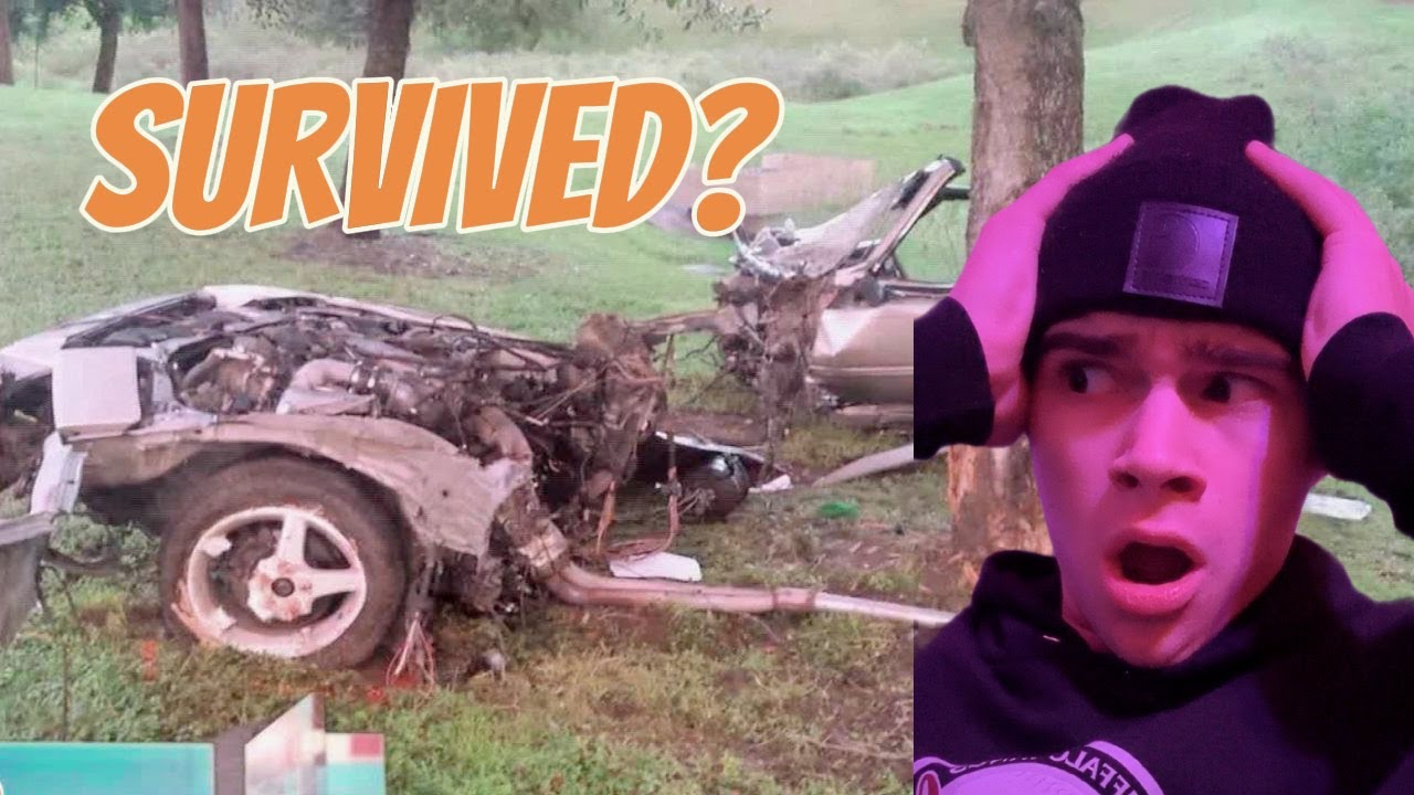Car Gets Sliced In HALF?
