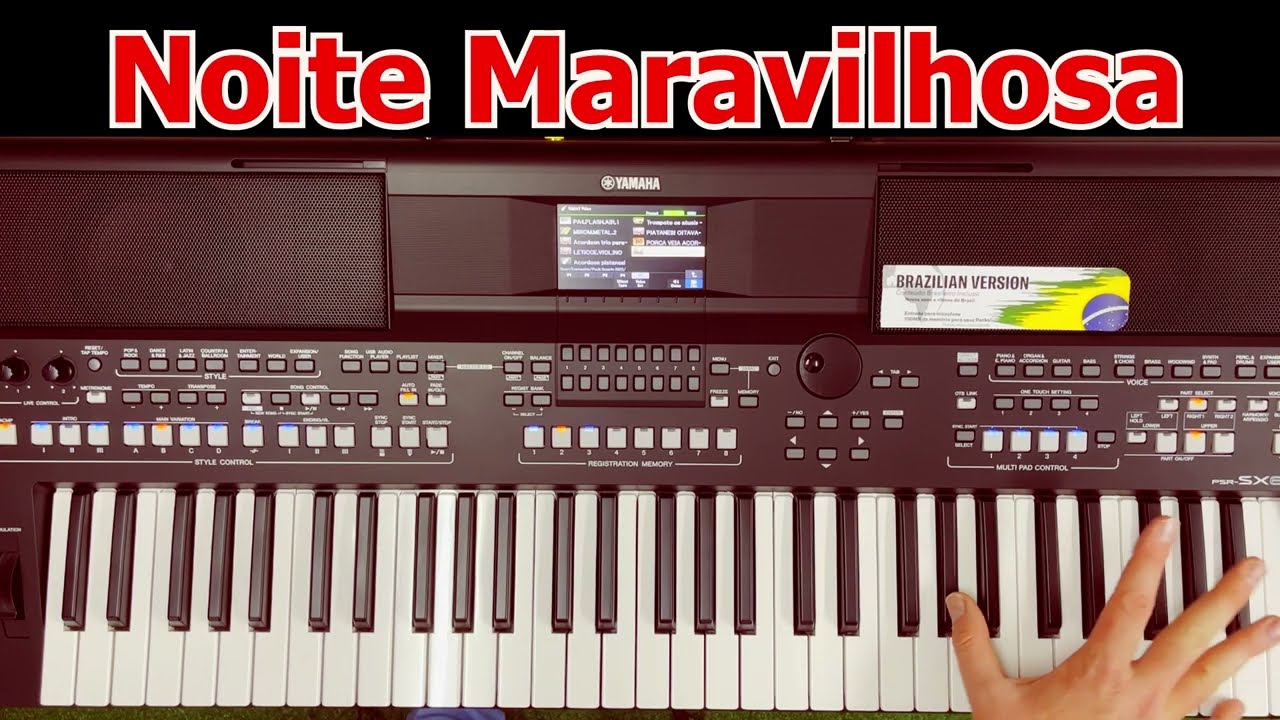 Noite Maravilhosa Cesar e Paulinho Vídeo aula teclado