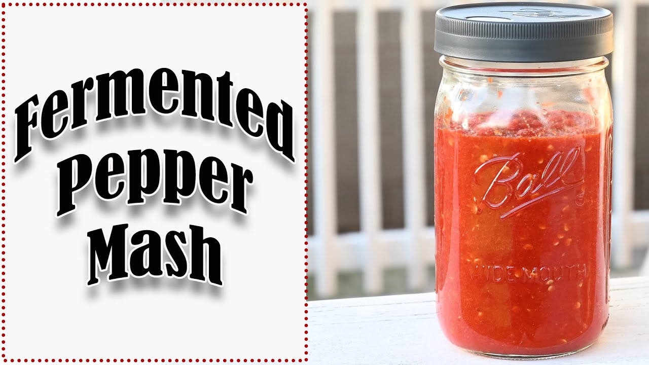 How To Make Fermented Pepper Mash