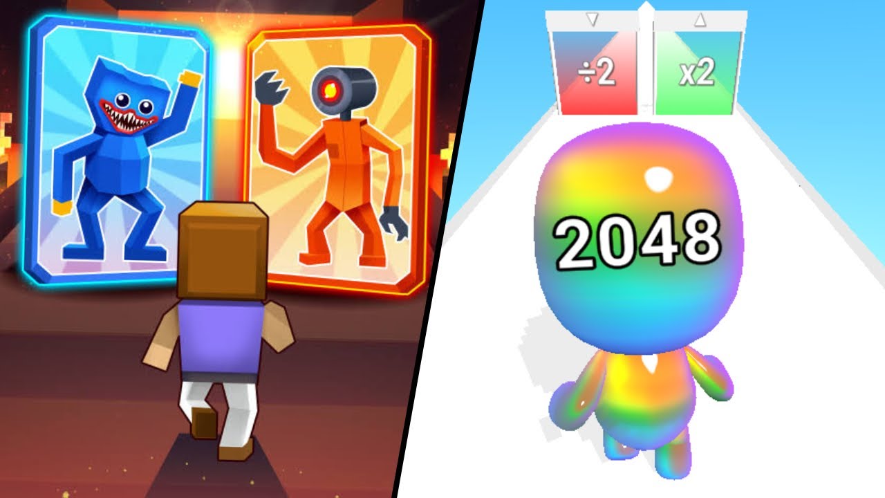 Monster Run Battle Squad | Man Runner 2048 / All Level Gameplay: Android,iOS