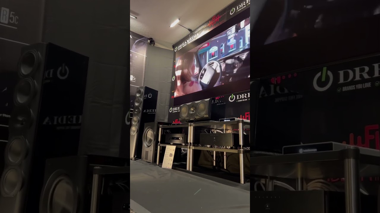 Perlisten R Series 5.2.2 Atmos Demo at Florida Audio Expo 2024! #hometheater #bassboosted