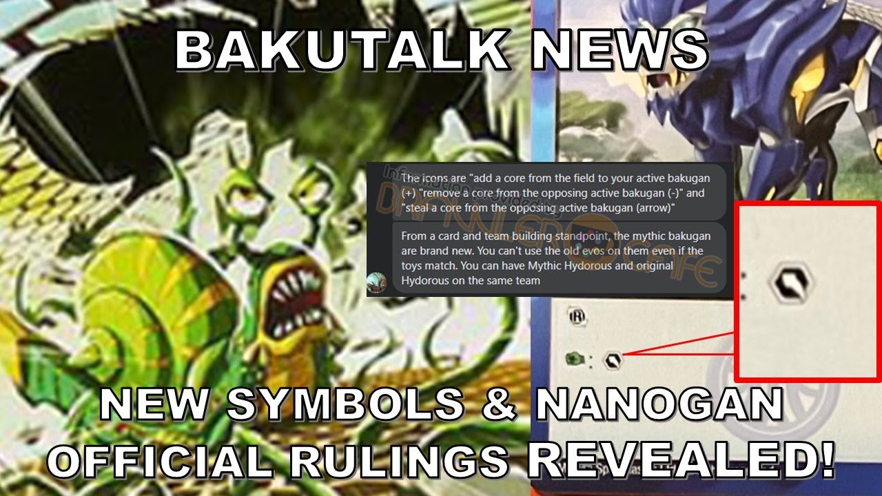 New Symbols & Nanogan Official Rulings REVEALED! | BakuTalk News