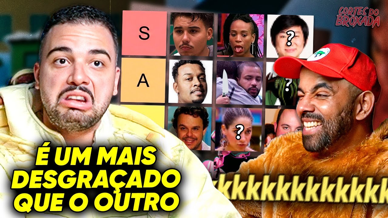 ranqueamos TODOS os PIORES BBB da HISTÓRIA