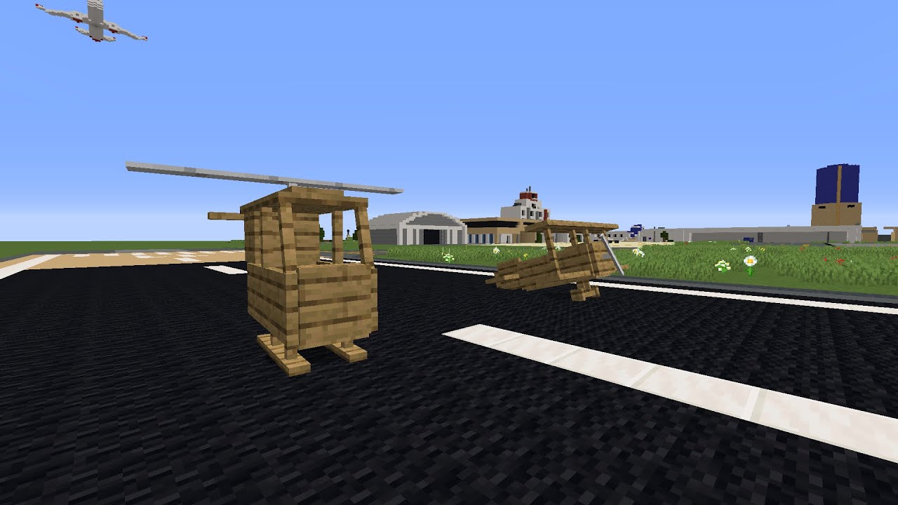 Becoming A Pilot In Minecraft!