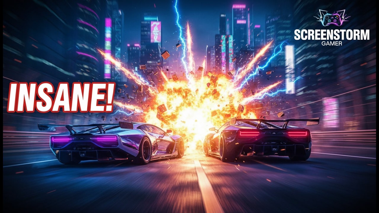 Insane Blur Gameplay! 💥 Explosive Car Racing Action