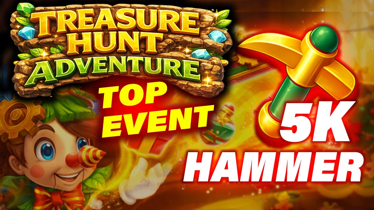 5k Hammer  &ndash; Treasure Hunt Adventure &ndash; Best Event 2025/2026  &ndash; Castle Clash