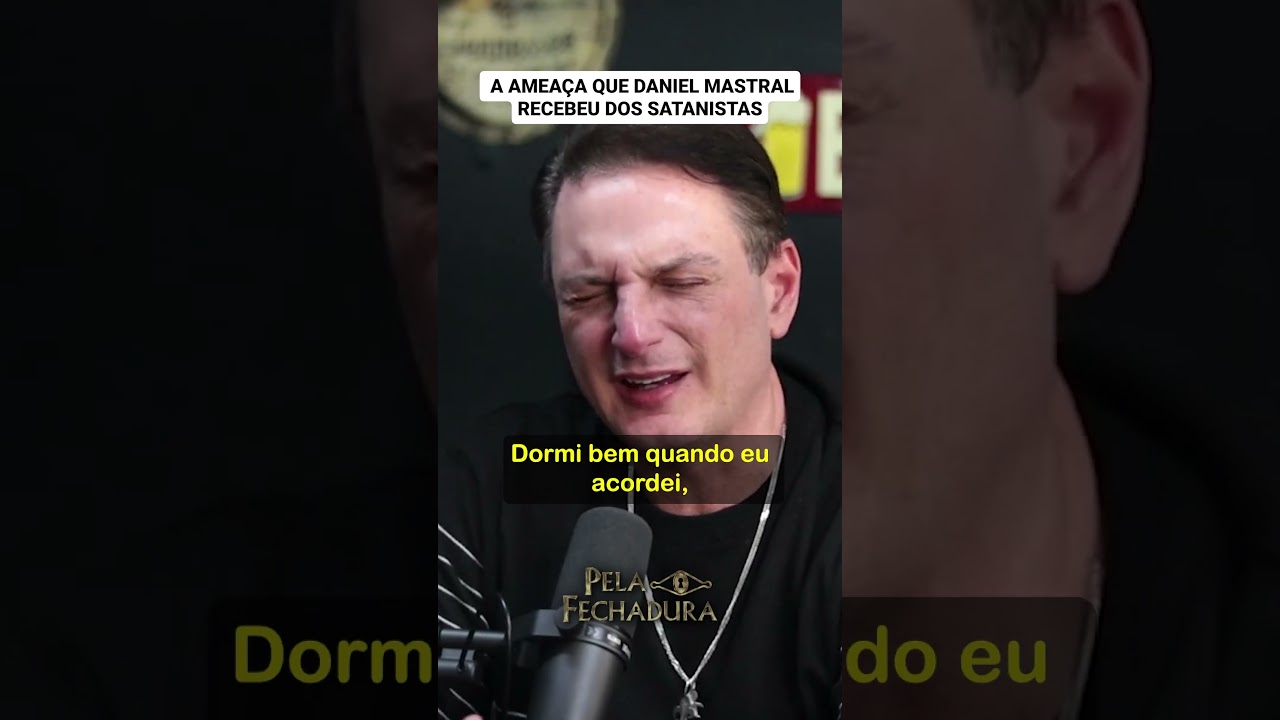 A AMEA&Ccedil;A QUE DANIEL MASTRAL RECEBEU DOS SATANISTAS | RICARDO VENTURA | P&Acirc;NICO