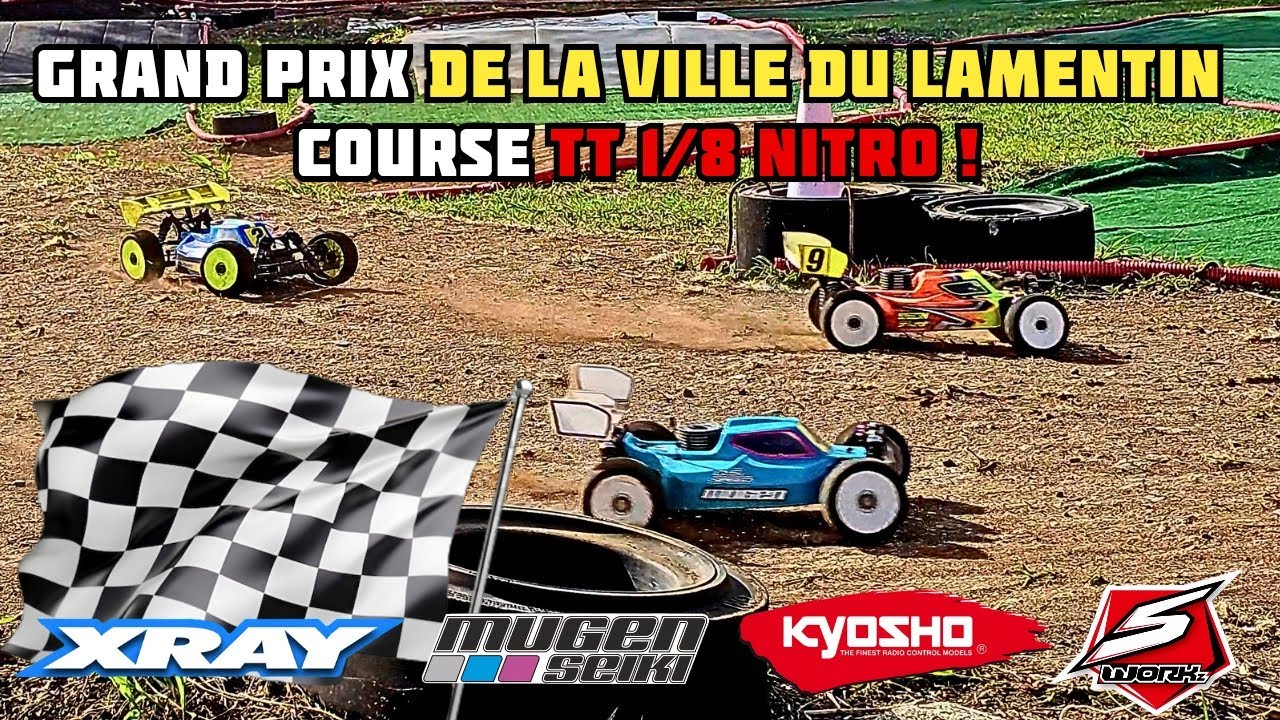 GRAND PRIX BUGGY 1/8 NITRO - LAMENTIN 2025 🇲🇶 