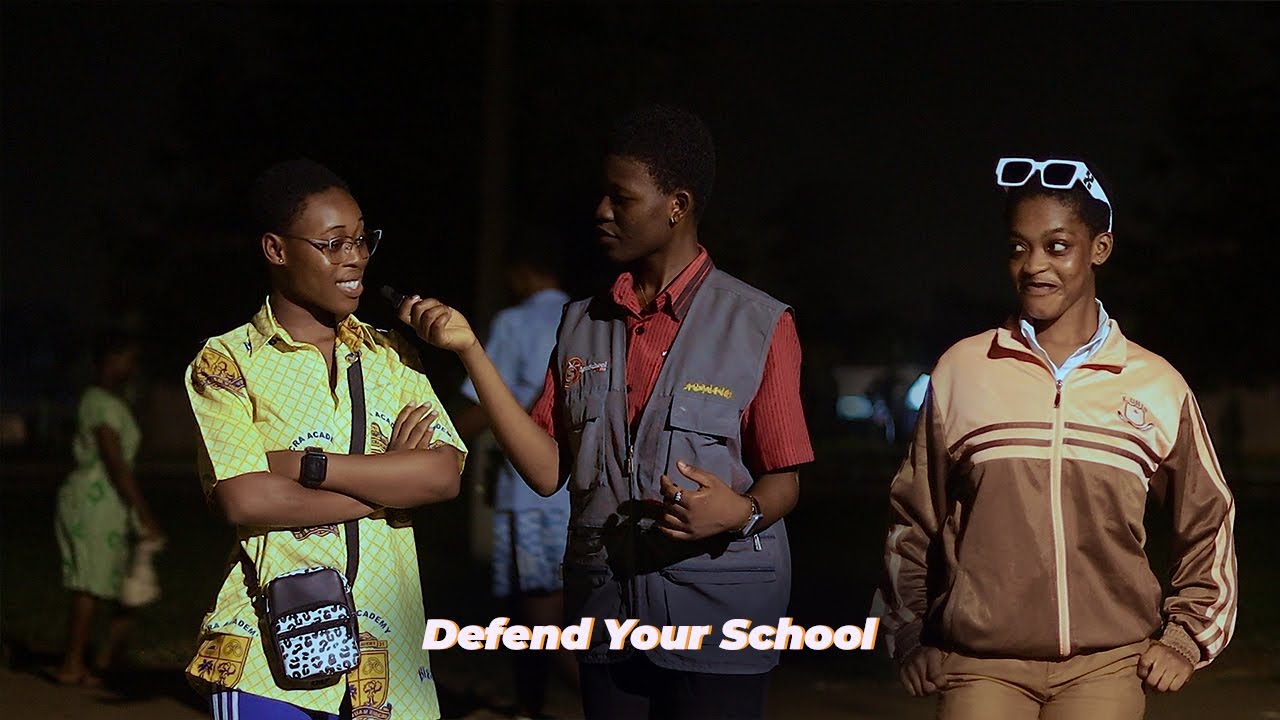 Defend Your Favorite Boys School 👀😂 || Featuring Afua Kobi Ampem Girls SHS