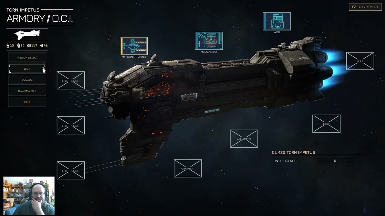 MENACE Part 2 (1/2) we are in the wayback system and we have made a splash.  Time to build the unit.
