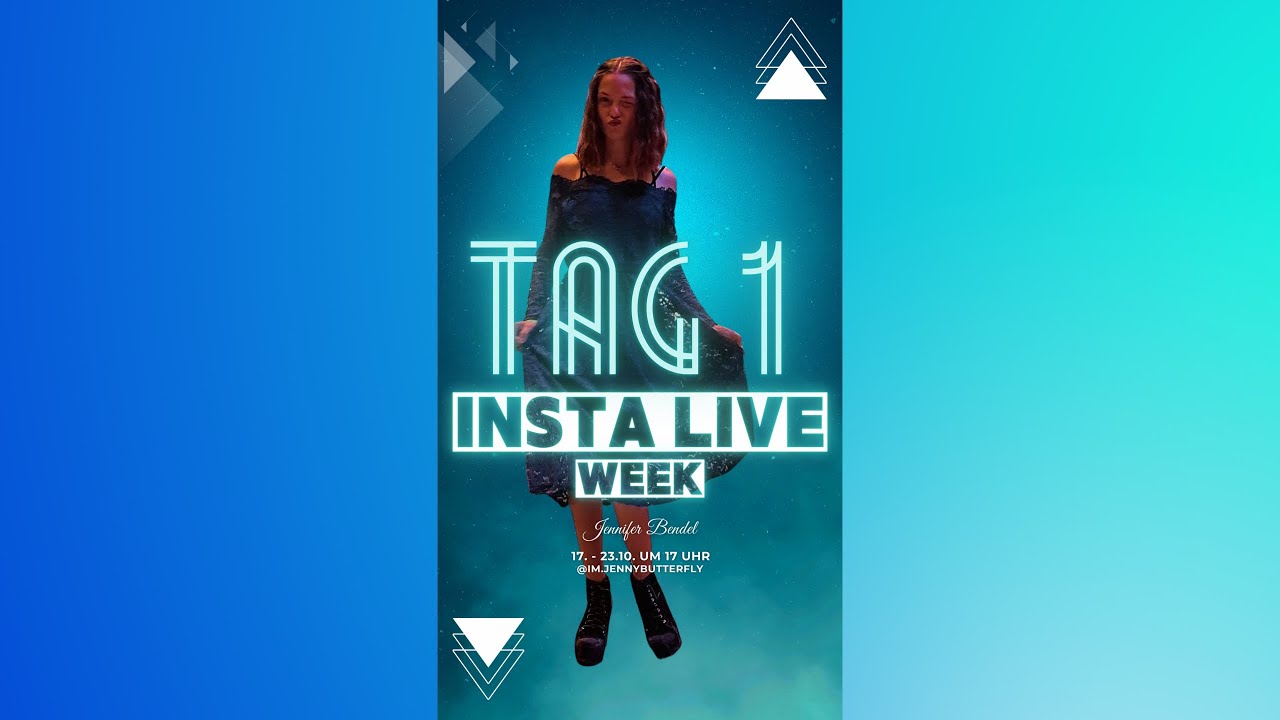 7Days 7Lives - Instagram Live Week Tag 1: Meine Story✨ Wer ich bin und was ich mache🤫