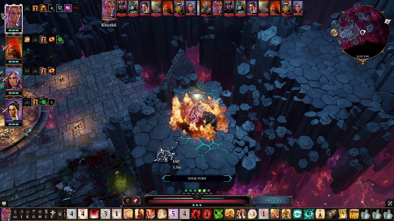 One Shoting Braccus Rex on Tactitian Mode Divinity Original Sin 2