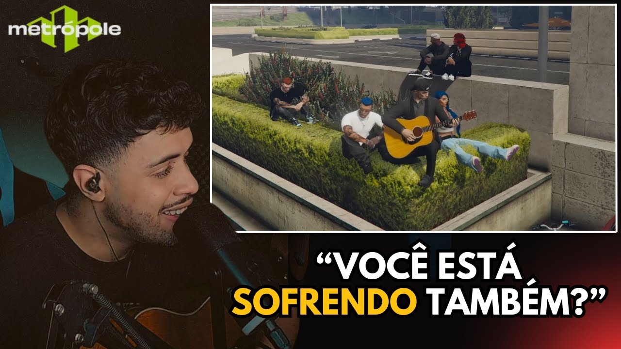 CISINHO CANTANDO NO GTA RP | Metrópole | CisinhoClips