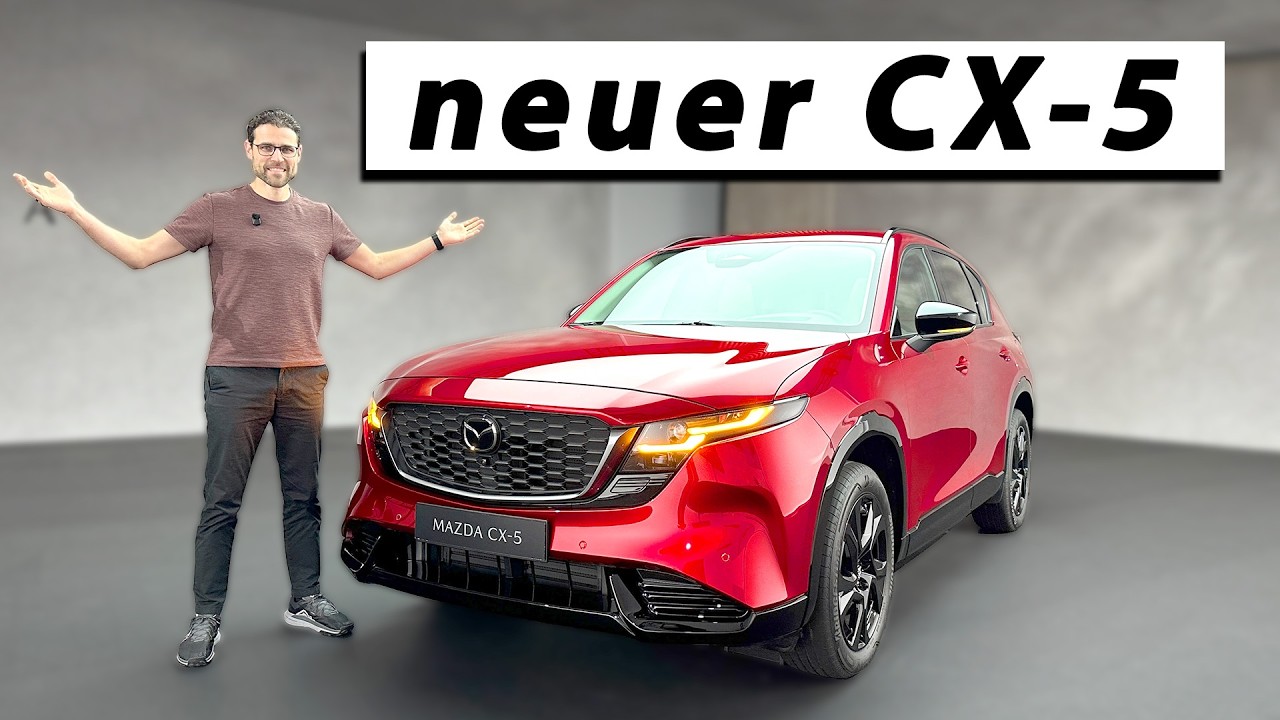 Neuer Mazda CX-5 Premiere 2026 - sogar besser als CX-60?