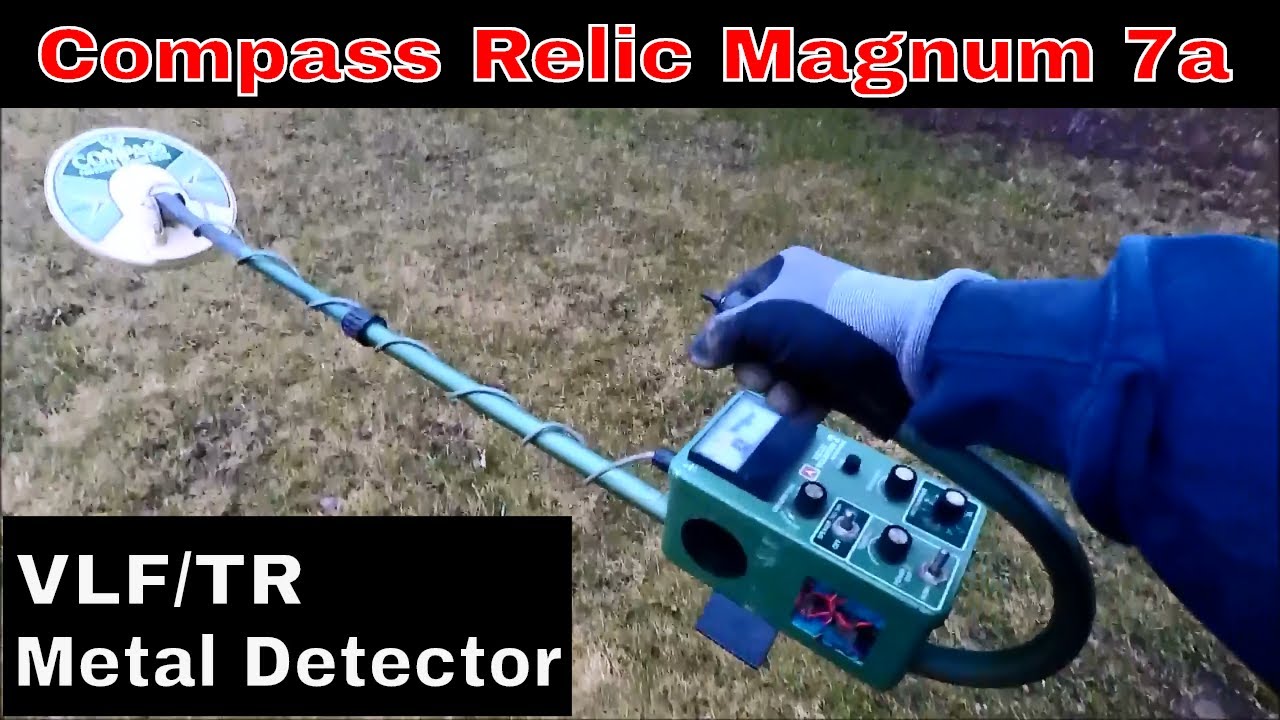 Металлоискатель/компас Old School VLF/TR Relic Magnum 7a