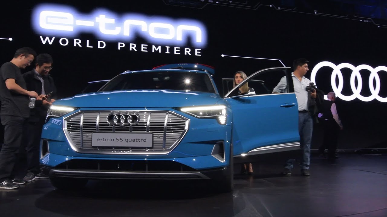 Audizine at the Audi e-tron SUV Unveiling Event