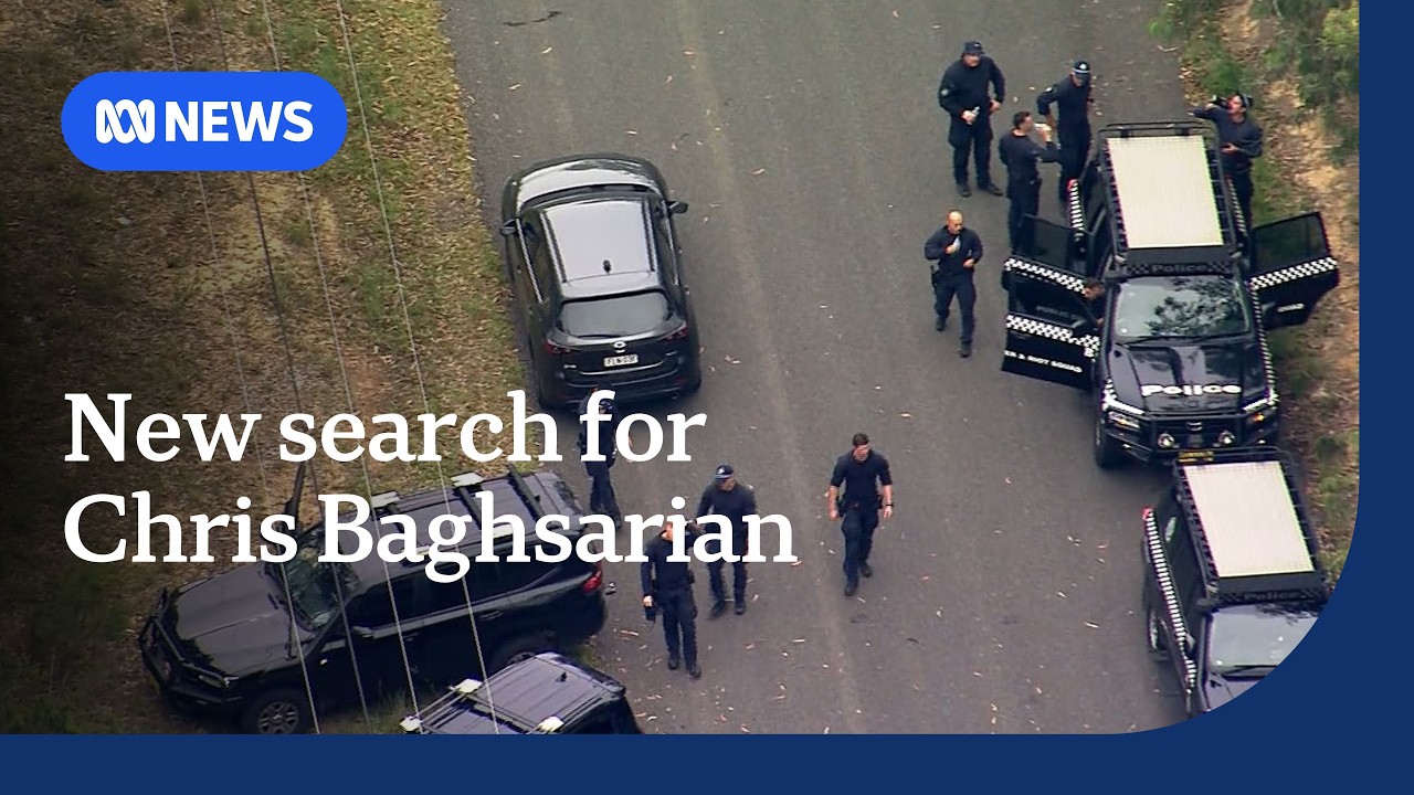 Police scour Glenorie bushland in search for abducted 85yo Chris Baghsarian | ABC NEW