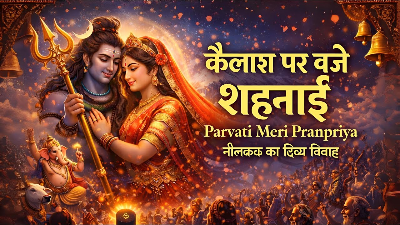 कैलाश पर बजे शहनाई | Shiv Parvati Mahotsav | शिव-शक्ति मंगल मिलन | Shivratri 2026
