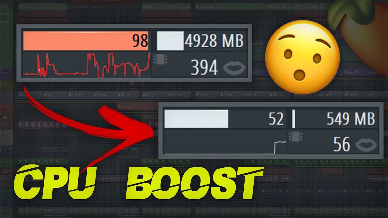 Повысьте производительность процессора | Учебное пособие по FL Studio