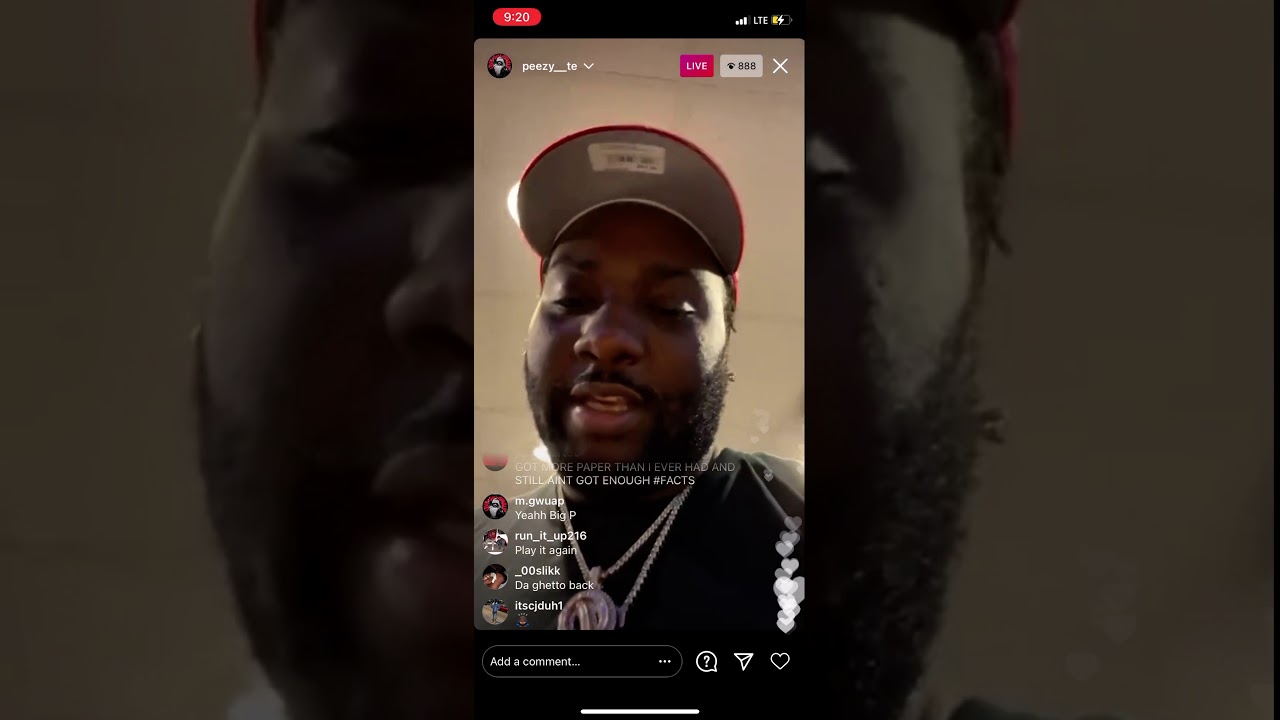 Peezy Unreleased New Song From Ig Live 2021