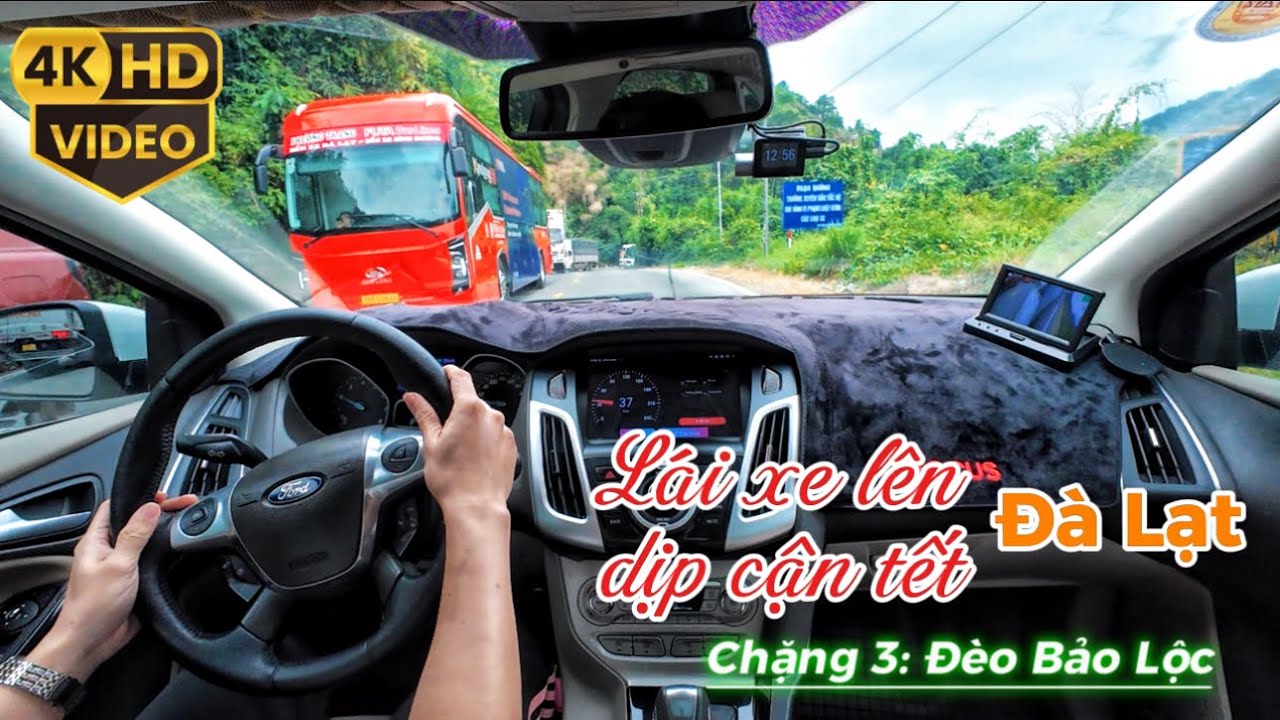 [4K] Lái xe du lịch Đà Lạt dịp cận tết nguyên đán 2026 [P3]
