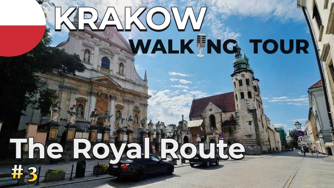 Krakow Strolls #3: Royal Route to Wawel | Krakow Walking Tour (Narr.)
