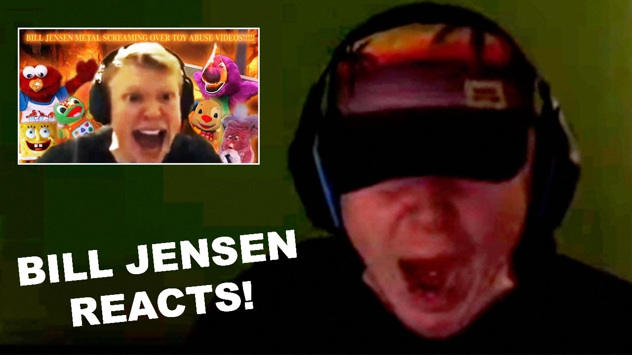 Bill Jensen Reacts to my Compilation of Himself Metal Screaming over Toy Abuse (He Hates It...) 🤣🦅