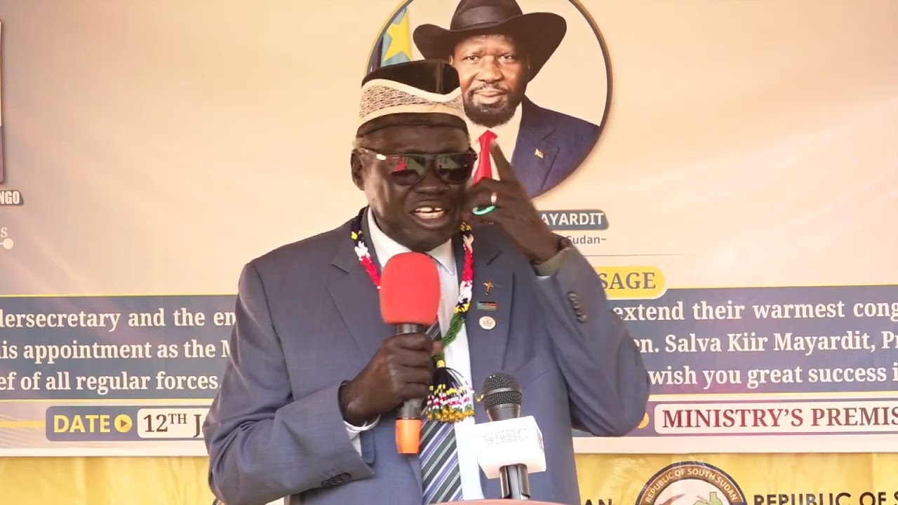 Welcoming Ceremony of the New Minister of Mining