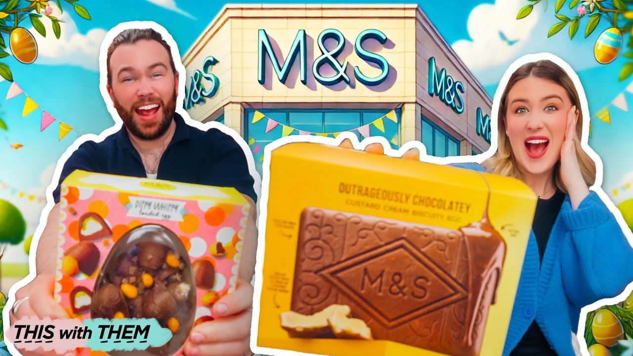 *HUGE* ANNOUNCEMENT 👀 & TRYING BRITISH EASTER EGGS! 🐣