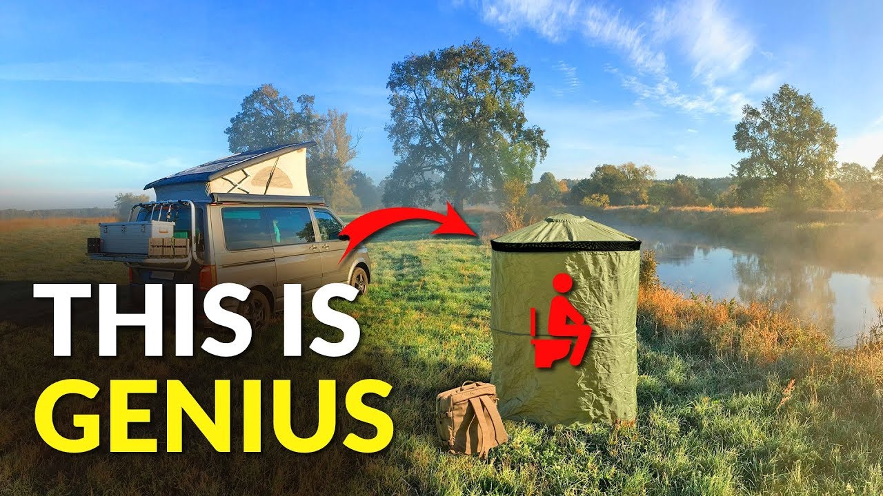 Genius Private Outdoor Toilet Shelter