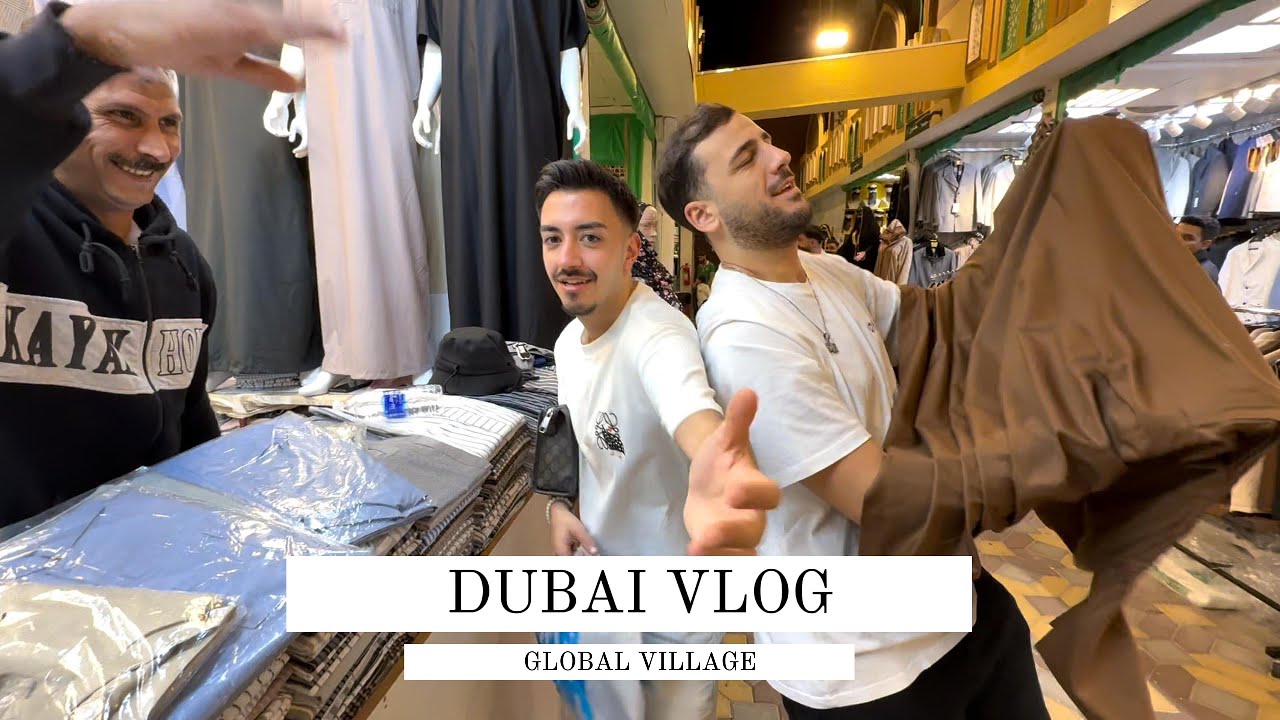 DUBAI GLOBAL VILLAGE MINI VLOG w/ DJ UMUT MERT