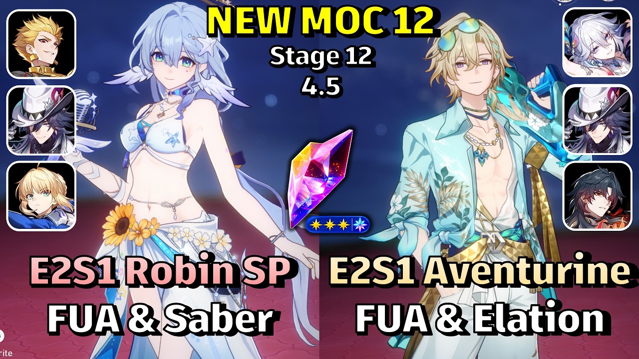 E2S1 Robin Summeretto and E2S1 Aventurine Waveflair Showcase - MOC 12