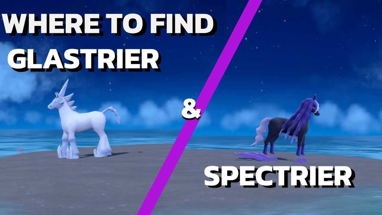 How to get Spectrier and Glastrier in Pokémon Scarlet and Violet
