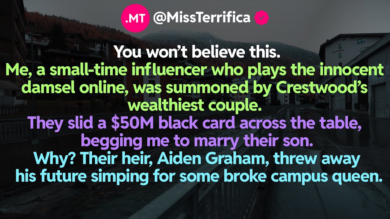 You won’t believe this. Me, a small-time influencer who plays the innocent damsel online...