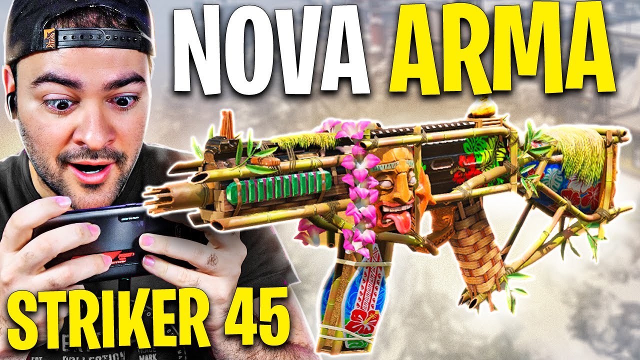 Nova Arma *STRIKER 45 da SEASON 7* do COD Mobile