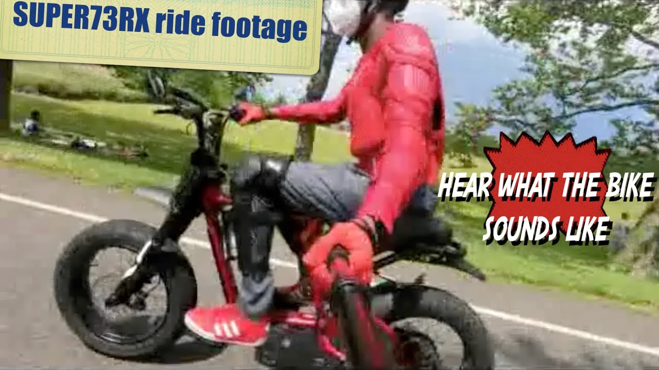 SUPER73RX ride footage (no music)(no talking)(SO YOU CAN HEAR THE BIKE!!) -HERVEs WORLD- Episode 396