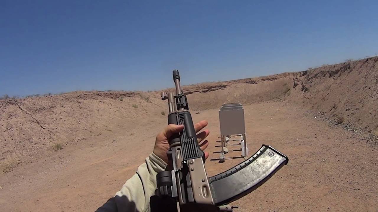 5.45x39mm interior wall penetration test (short)