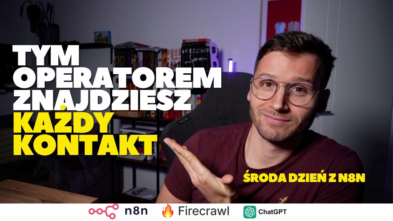 Jak zautomatyzować wyszukiwanie maili potencjalnych klientów – krok po kroku - Środa z N8N